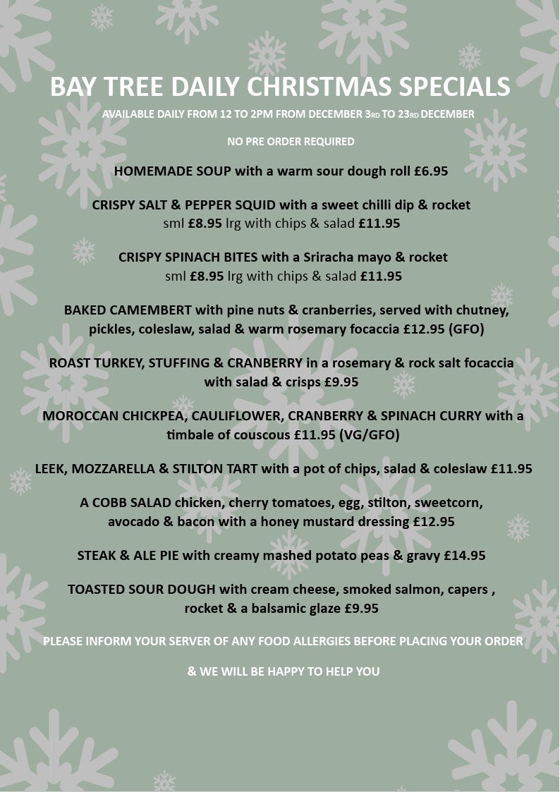 Christmas Menu 2